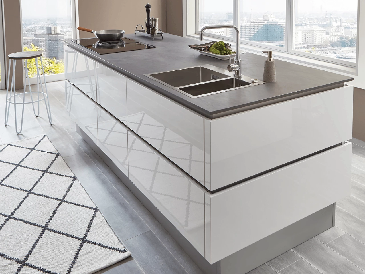 element lood Terug kijken Onze complete keuken Glossy White kopen? | Kitchen4All