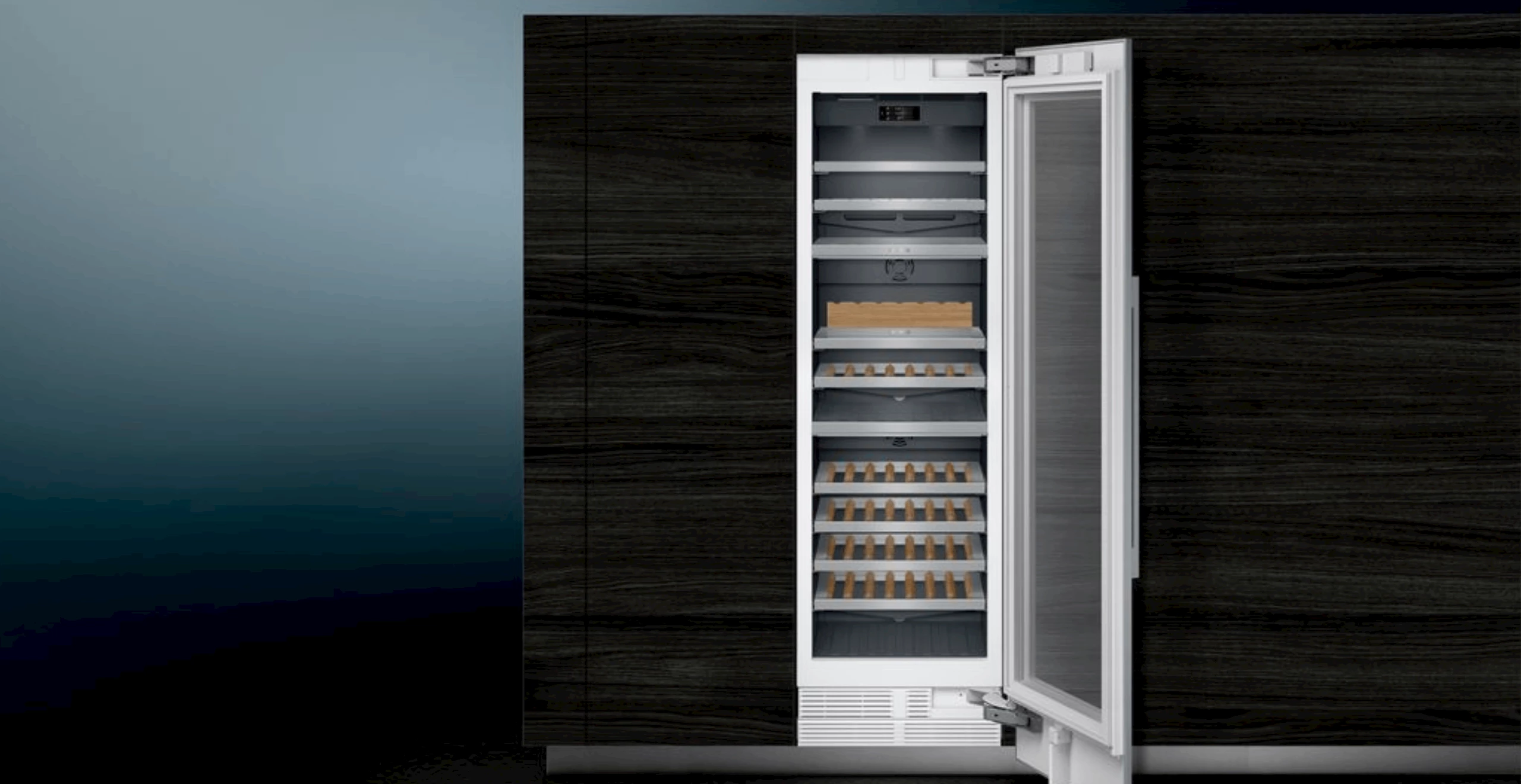Встраиваемый винный шкаф Siemens kf18w421